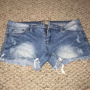 YMI Jean cutoff shorts